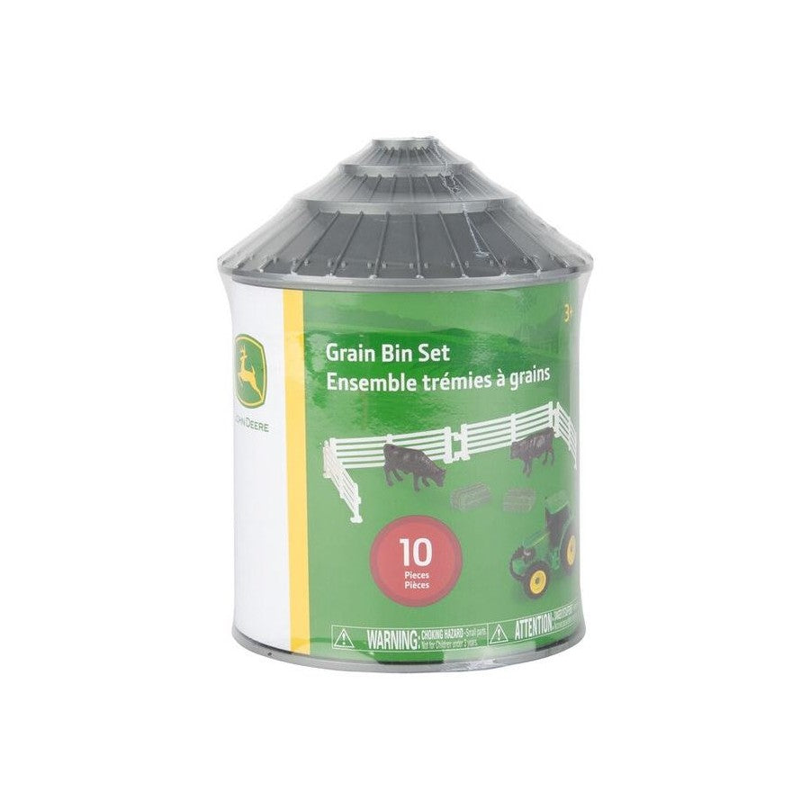 John Deere 1/64 Mini Grain Bin 10pc Playset