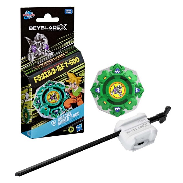 Beyblade X X-Over Project Draciel Shield 7-60D Starter Pack Set