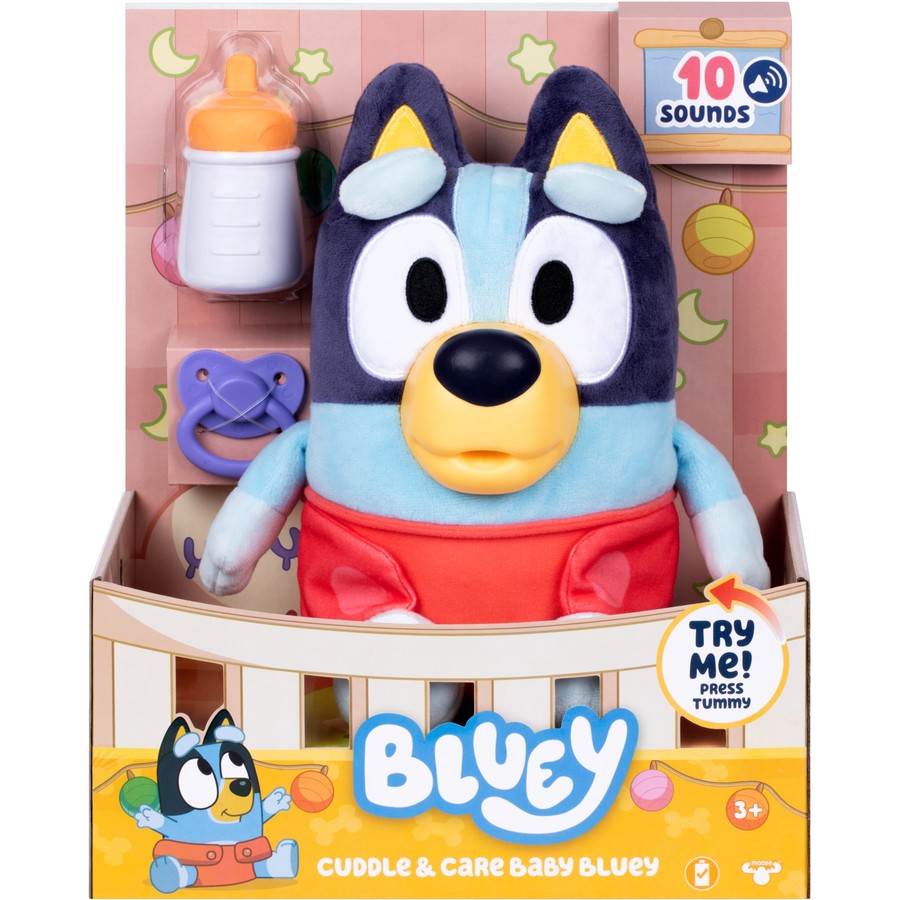 Bluey Cuddle and Care Baby Bluey