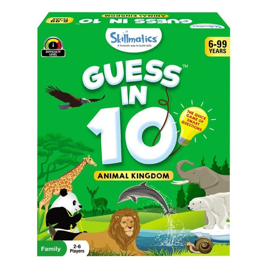 Skillmatics Guess In 10 Animal Kingdom