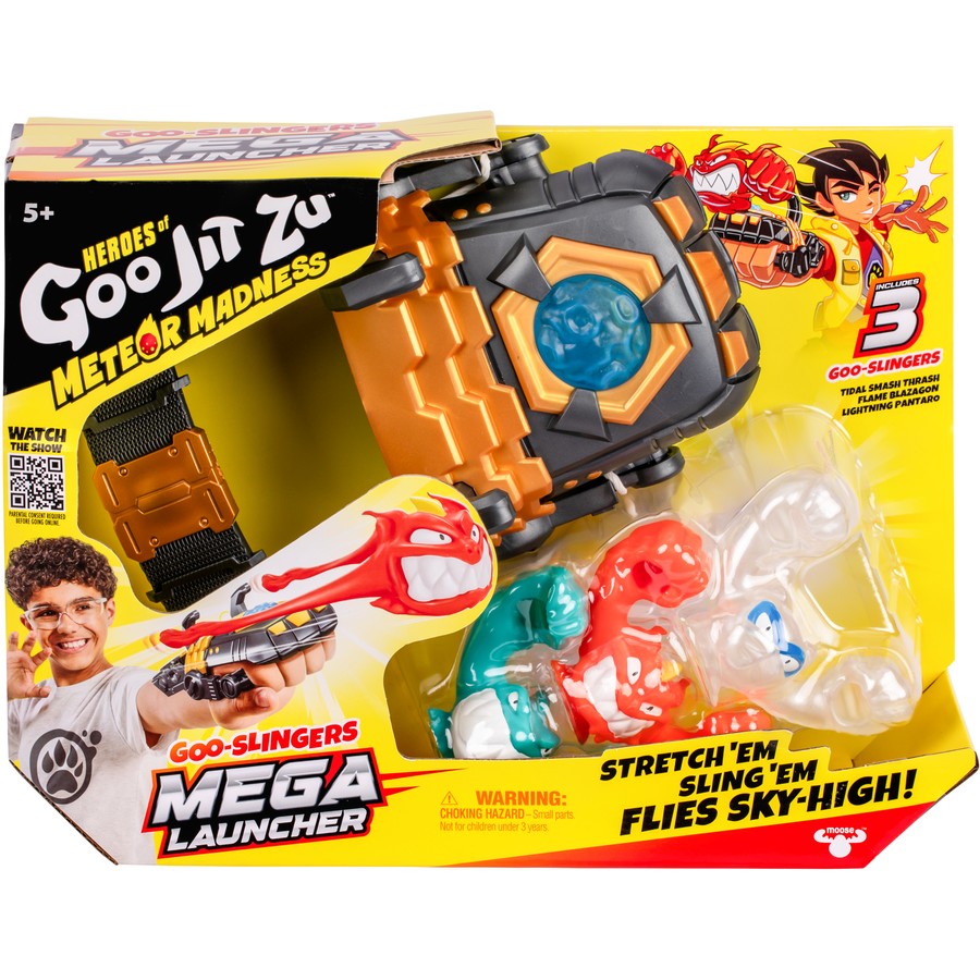 Goo Jit Zu Meteor Madness Goo Slingers Mega launcher