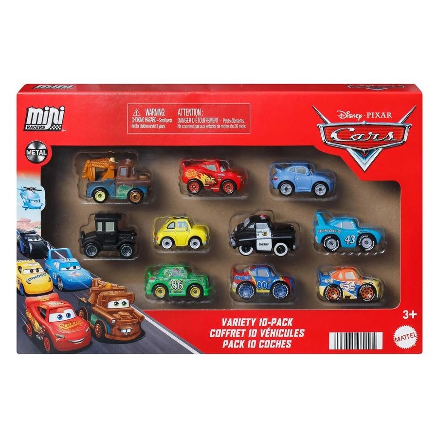 Disney Cars Mini Racer 10 Pack