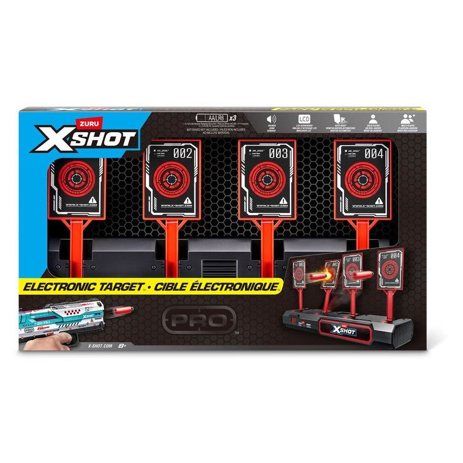 ZURU XSHOT Electronic Target Req 3 AA Batteries