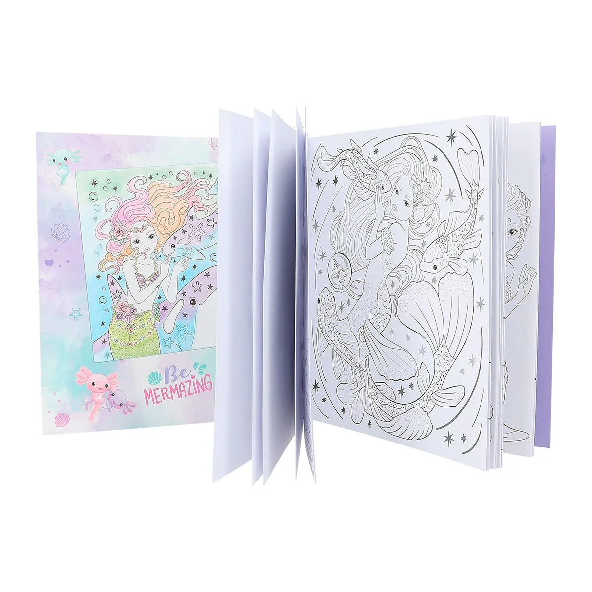 Top Model Water Colour Book Mermaid