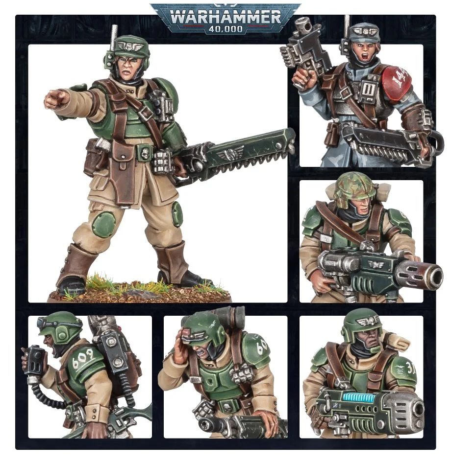GW 47-33 Astra Militarum Cadian Shock Troops