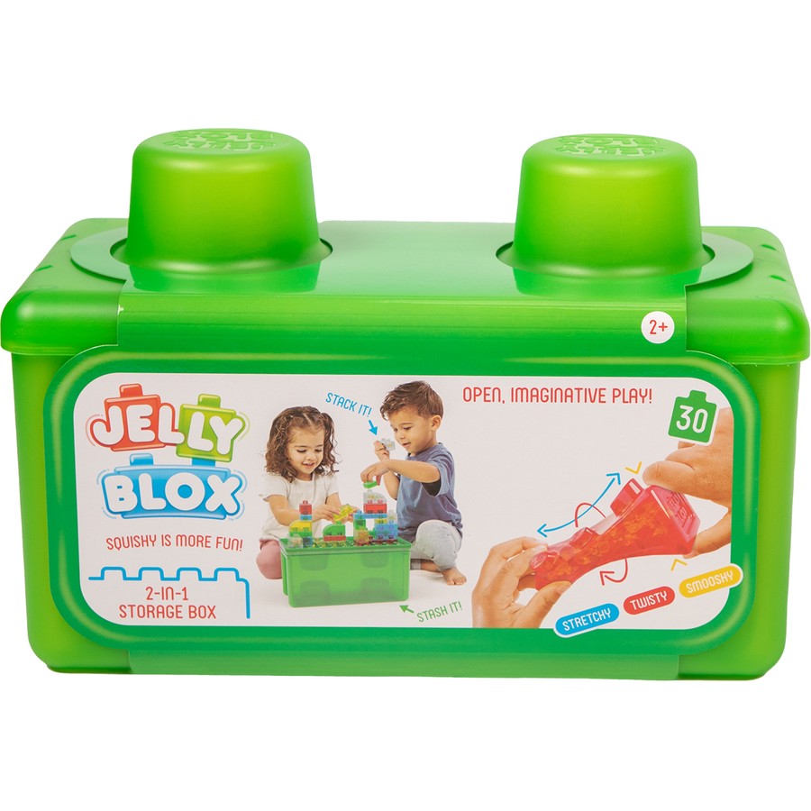 Jelly Blox Stash & Stack 2 in 1 Storage Case