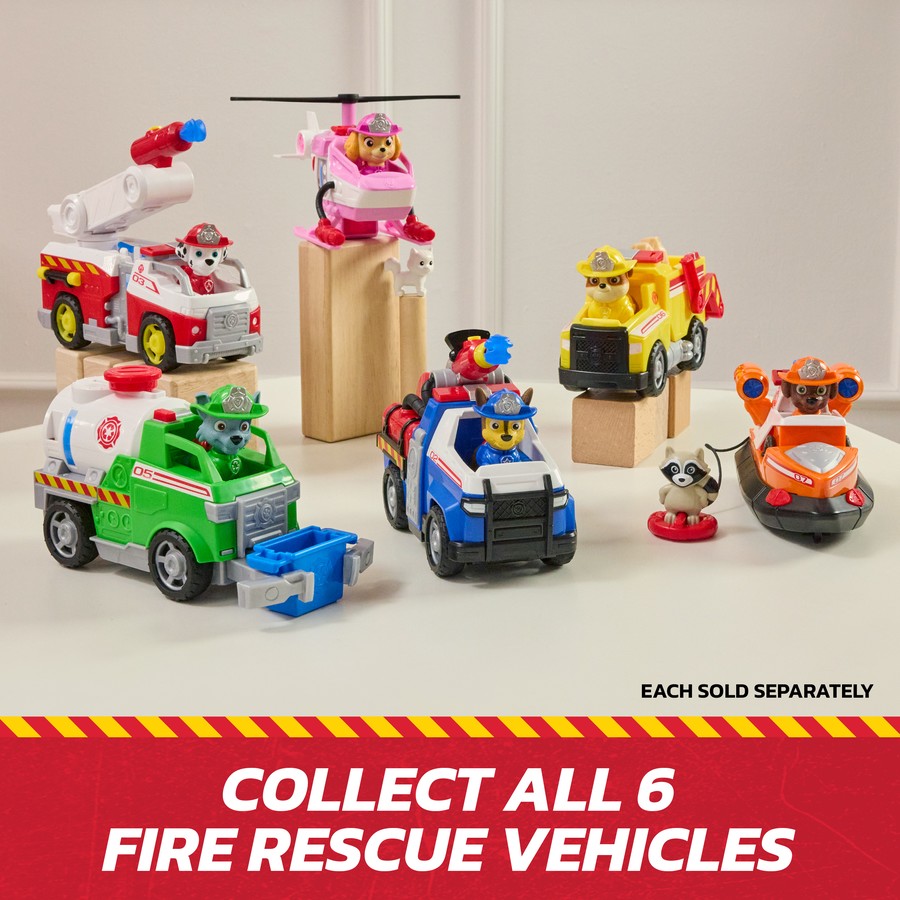 Paw Patrol Fire Rescue Themed Vehicle RUBBLE
