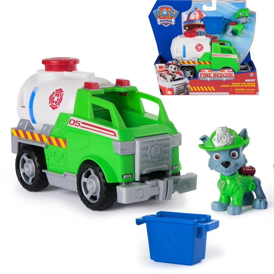 Paw Patrol Fire Rescue Themed Vehicle ROCKY