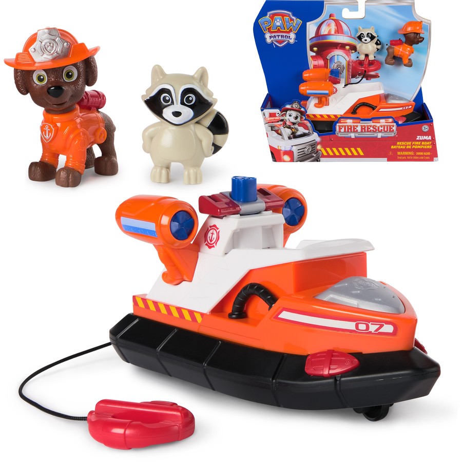 Paw Patrol Fire Rescue Themed Vehicle ZUMA