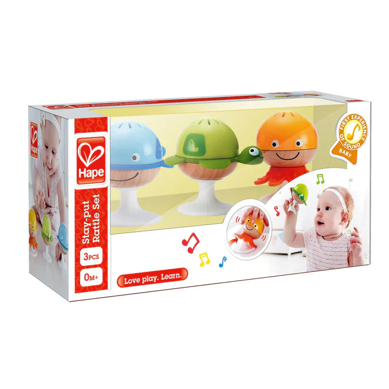 Hape Stay-Put Rattle set
