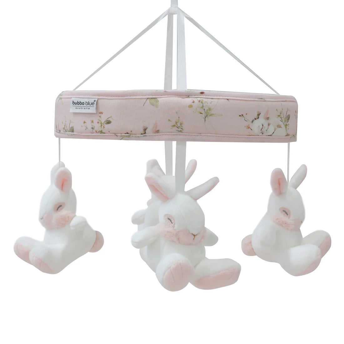 Bubba Blue Sleeping Bunny Musical Mobile
