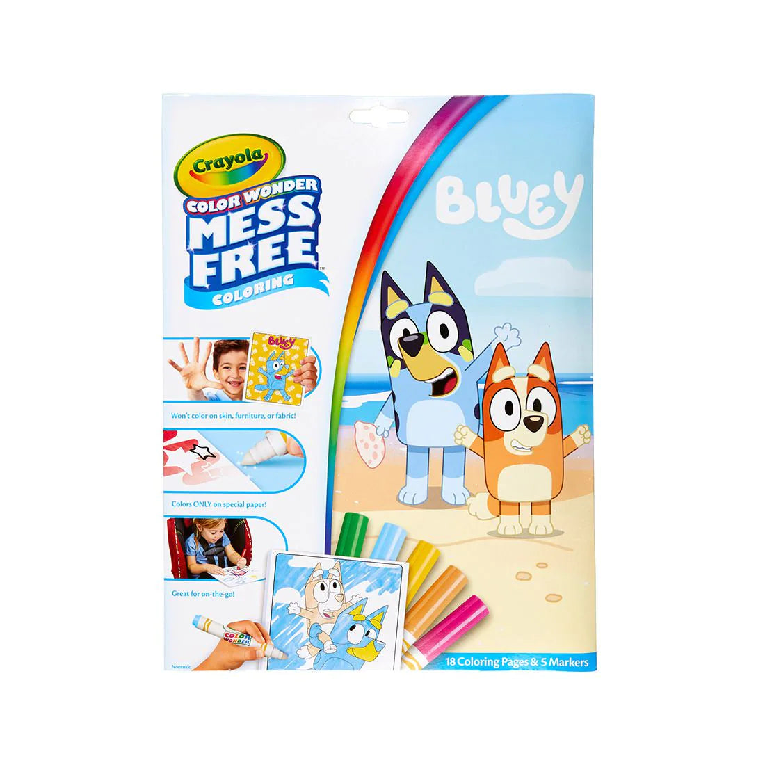 Crayola Colour Wonder Bluey Foldalope