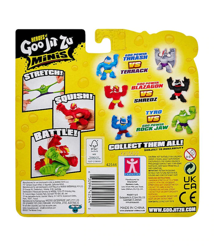 Goo Jit Zu Minis Versus Pack Assorted
