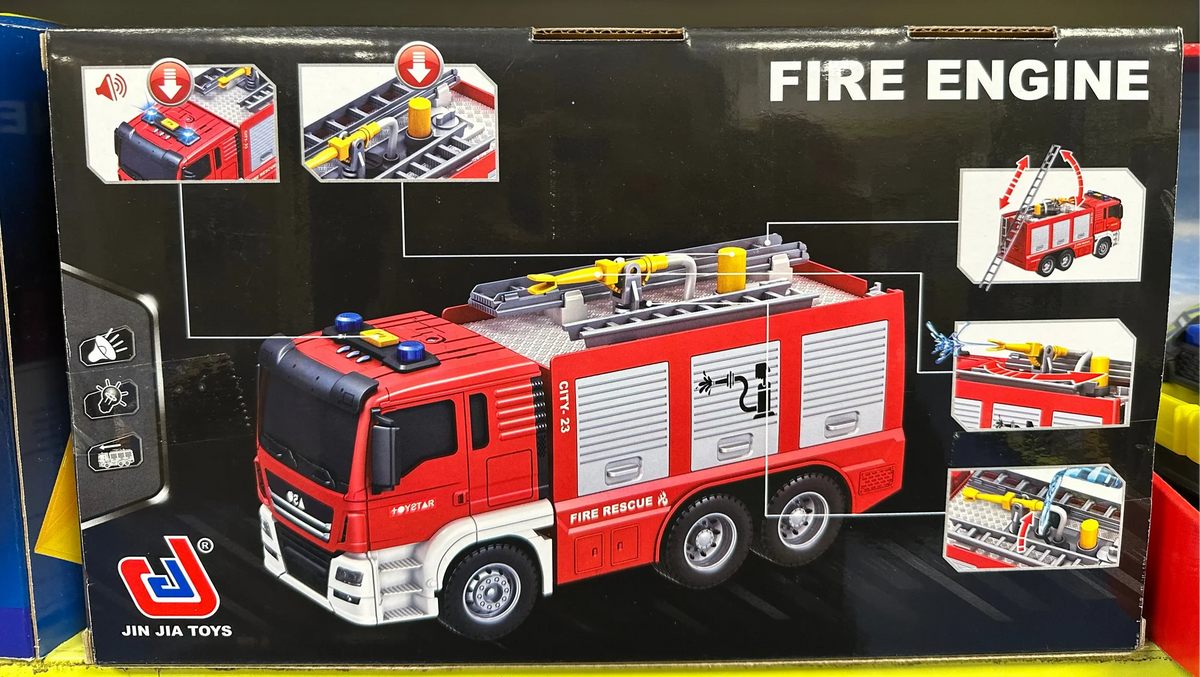 Toystar 25cm Fire Engine with Lights &amp; Sound
