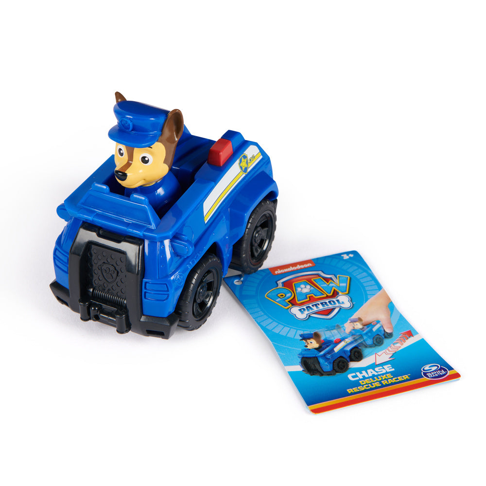 Paw Patrol Pullback Deluxe Rescue Racer Vehicles Chase