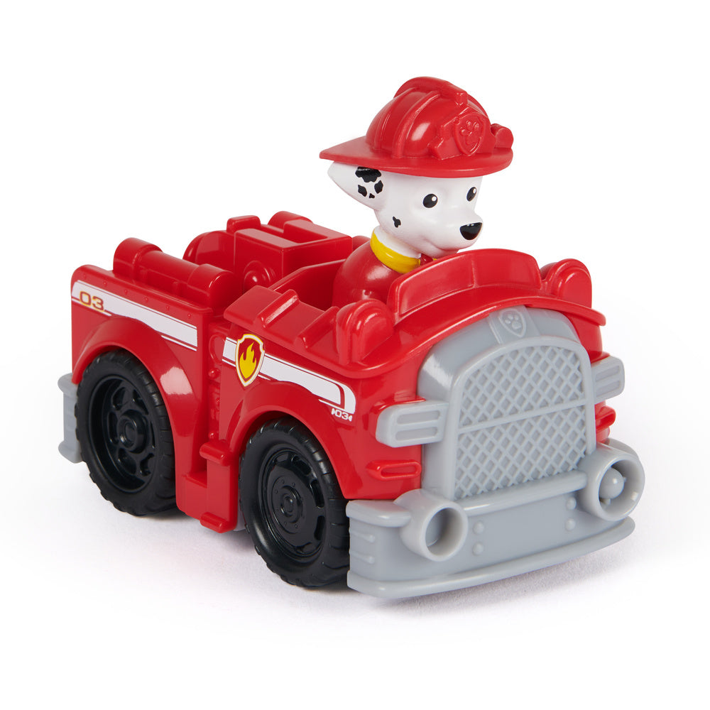 Paw Patrol Pullback Deluxe Rescue Racer Vehicles Marshall