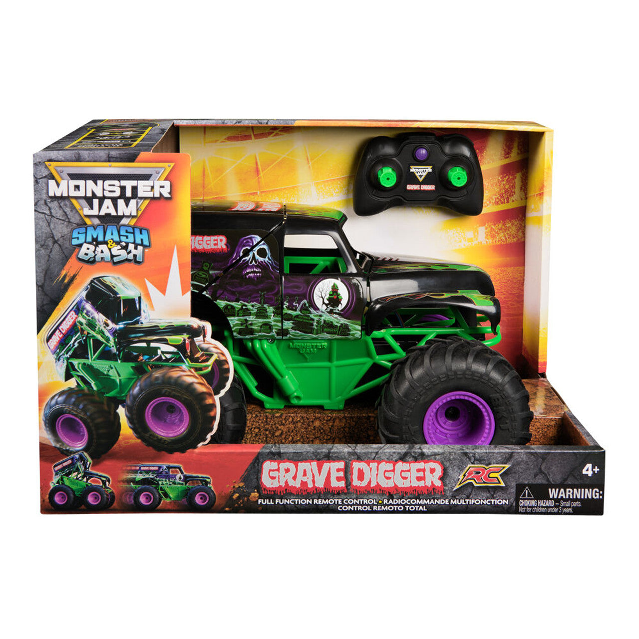 Monster Jam R/C 1/15 Smash n Bash Wreck N Repair (Req 2xAAA Batt)