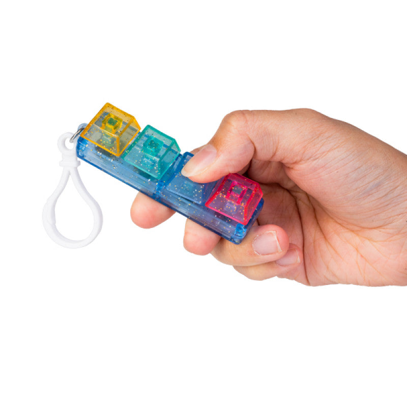Fidget Fingers Keyboard Click Key Chain