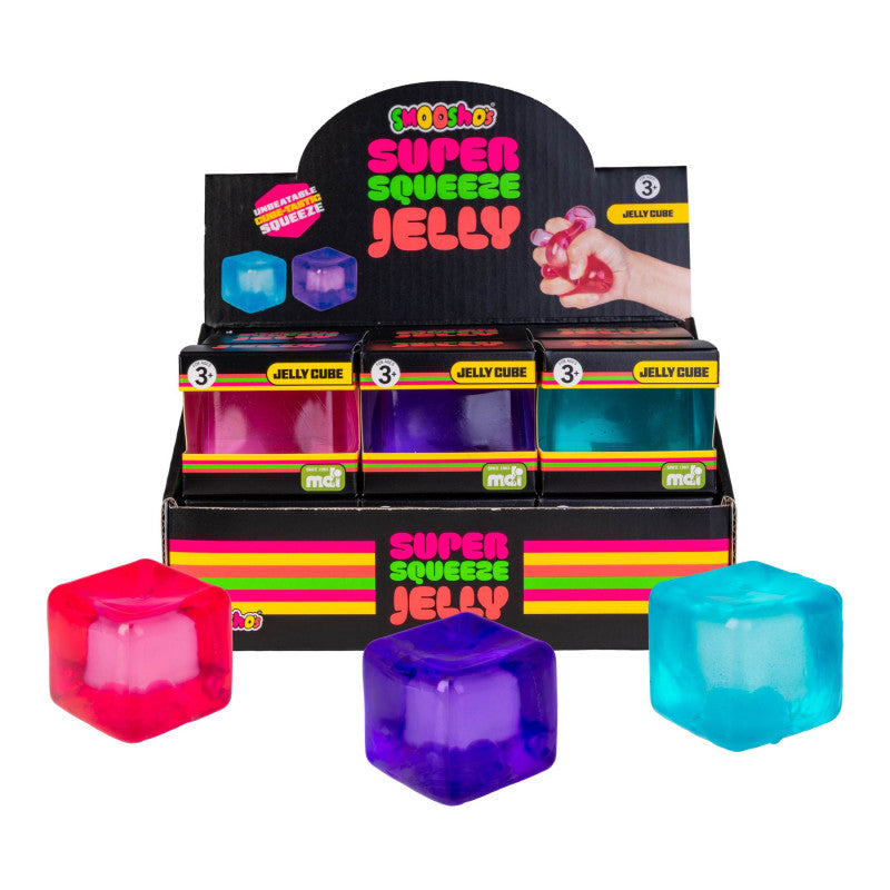 Smooshos Super Squeeze JELLY CUBE