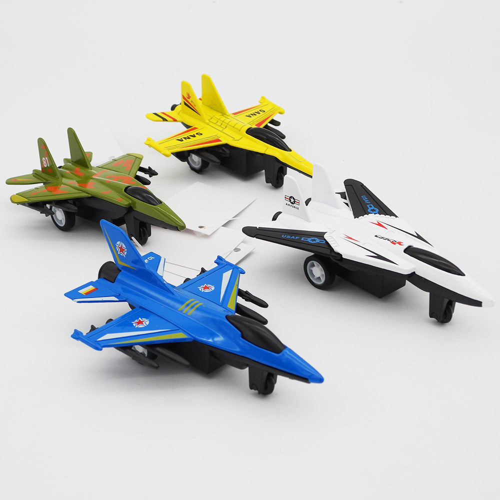 Pull Back Fighter Jets Assorted 10cm