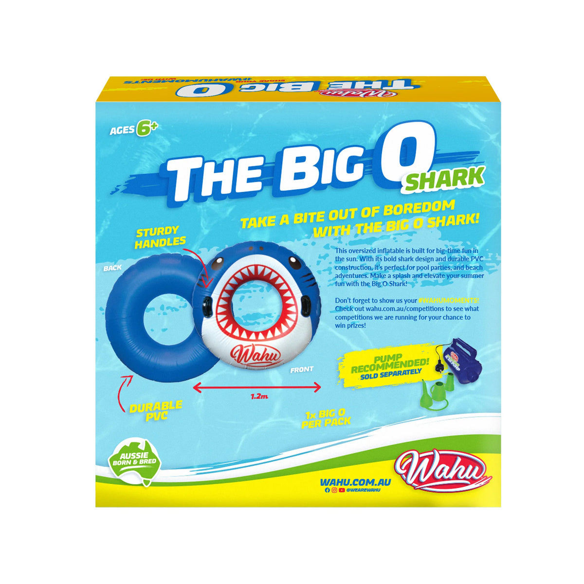 Wahu The Big O Shark 1.2m wide
