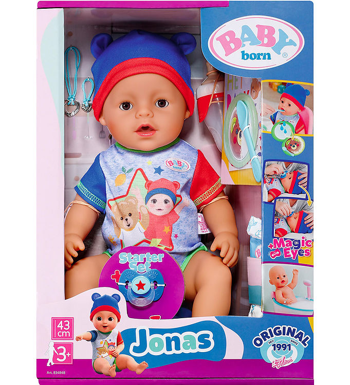 Baby Born Doll 43cm Jonas