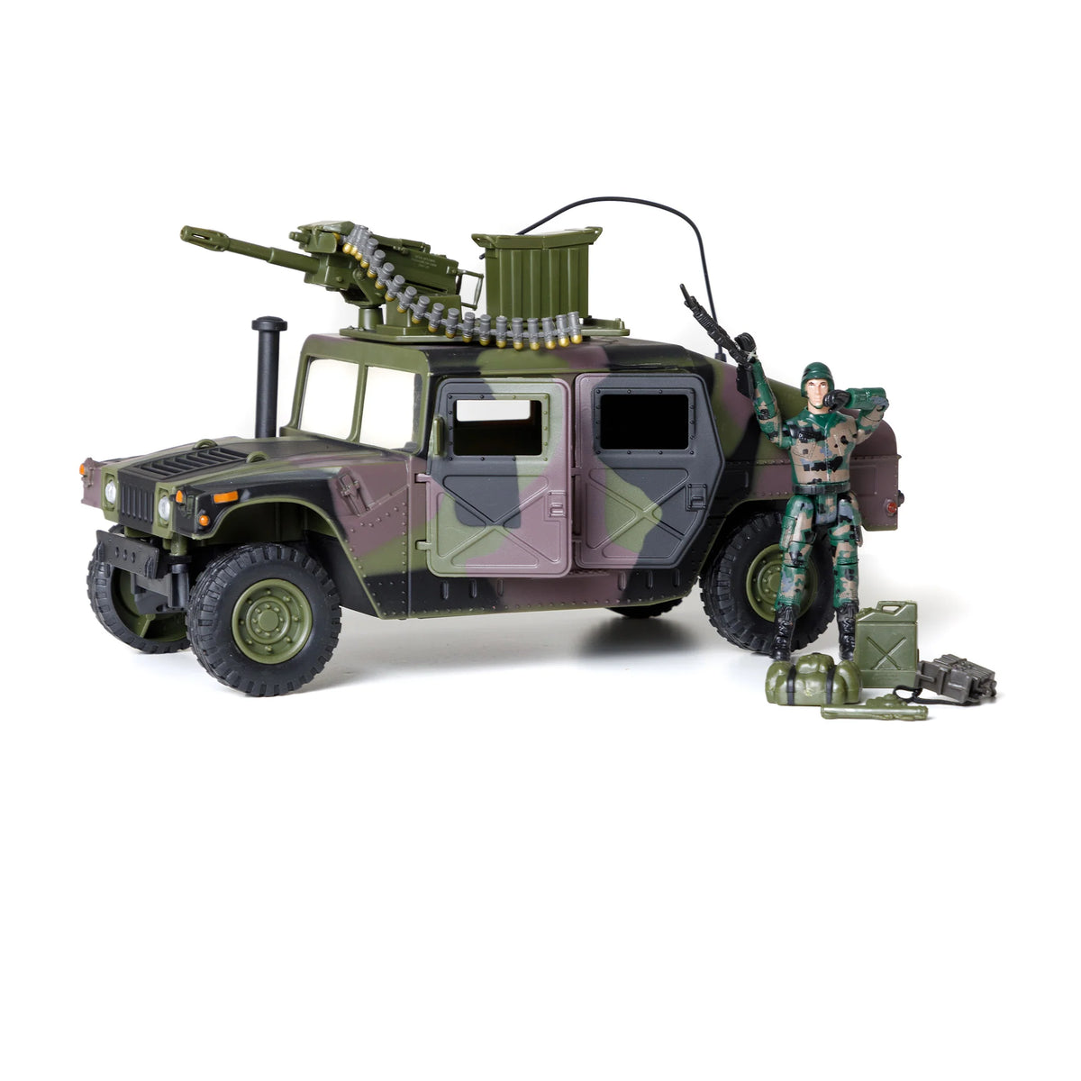 World Peacekeepers 1/18 Camo Humvee with Figure