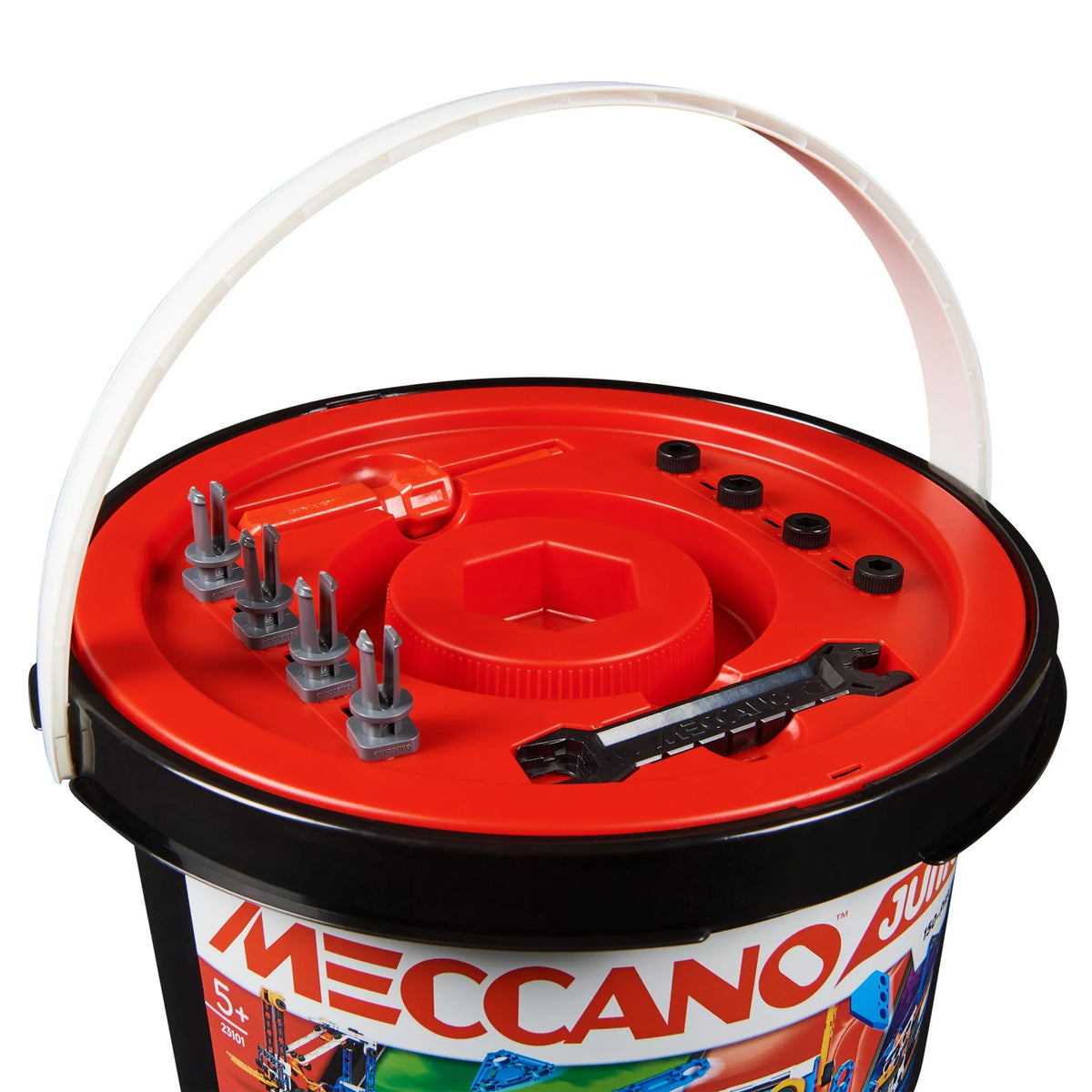 Meccano Junior 150Pce Free Play Bucket