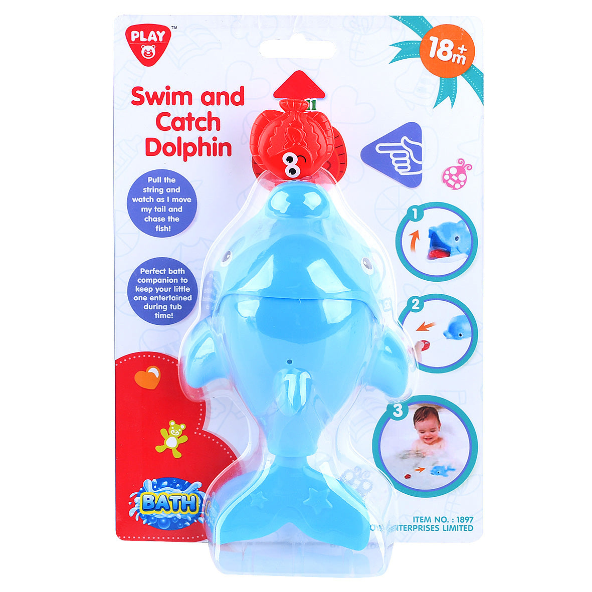 PLAYGO TOYS ENT. LTD. Swim And Catch Dolphin