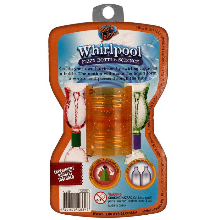 Heebie Jeebies Whirlpool Bottle Science Assorted