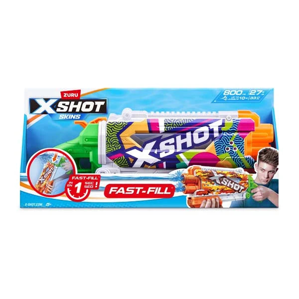 Zuru XSHOT Fast Fill Pump Action Water Gun Ripple