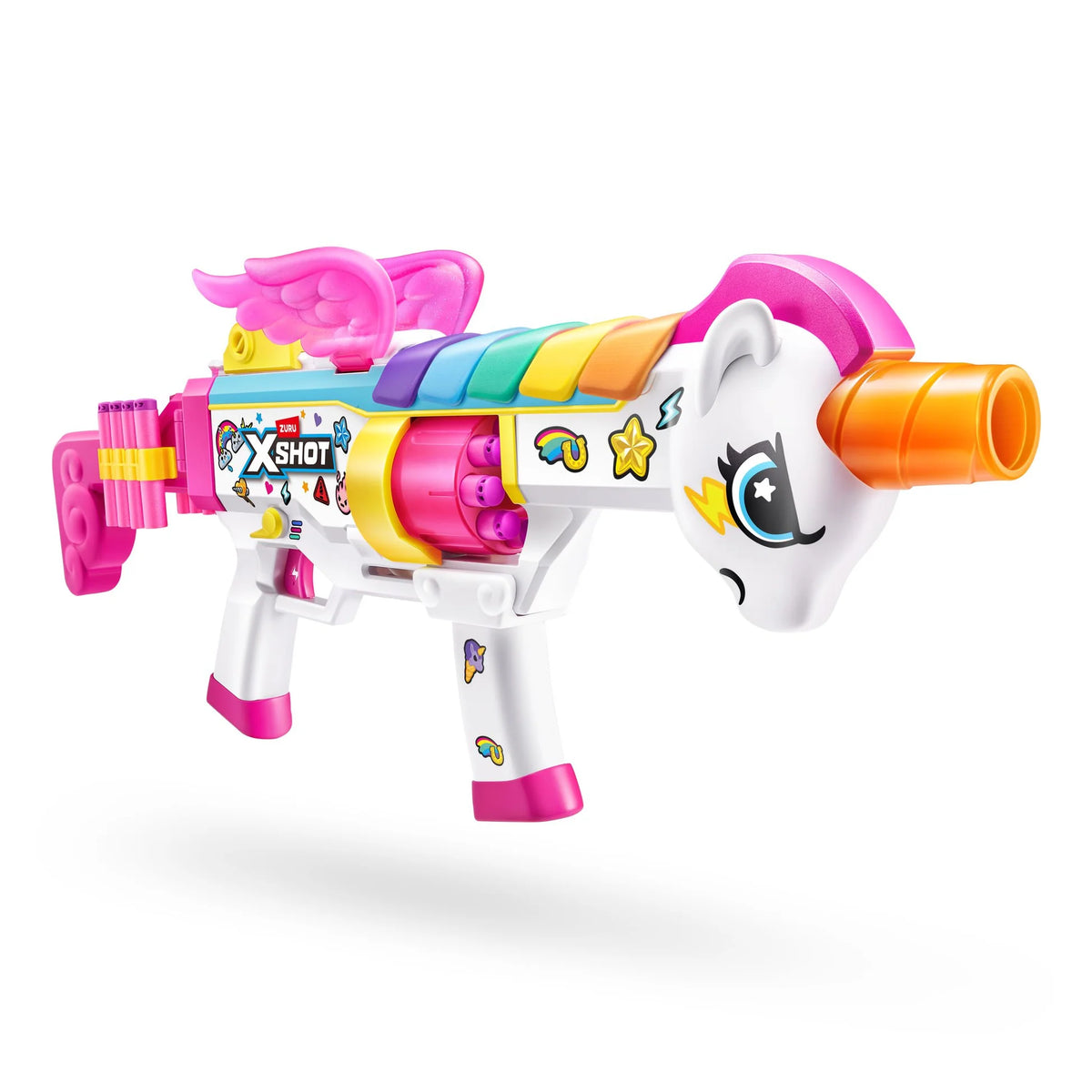 ZURU XSHOT Blastercorn Rizz Master with 24 Darts - Demo Batteries Included