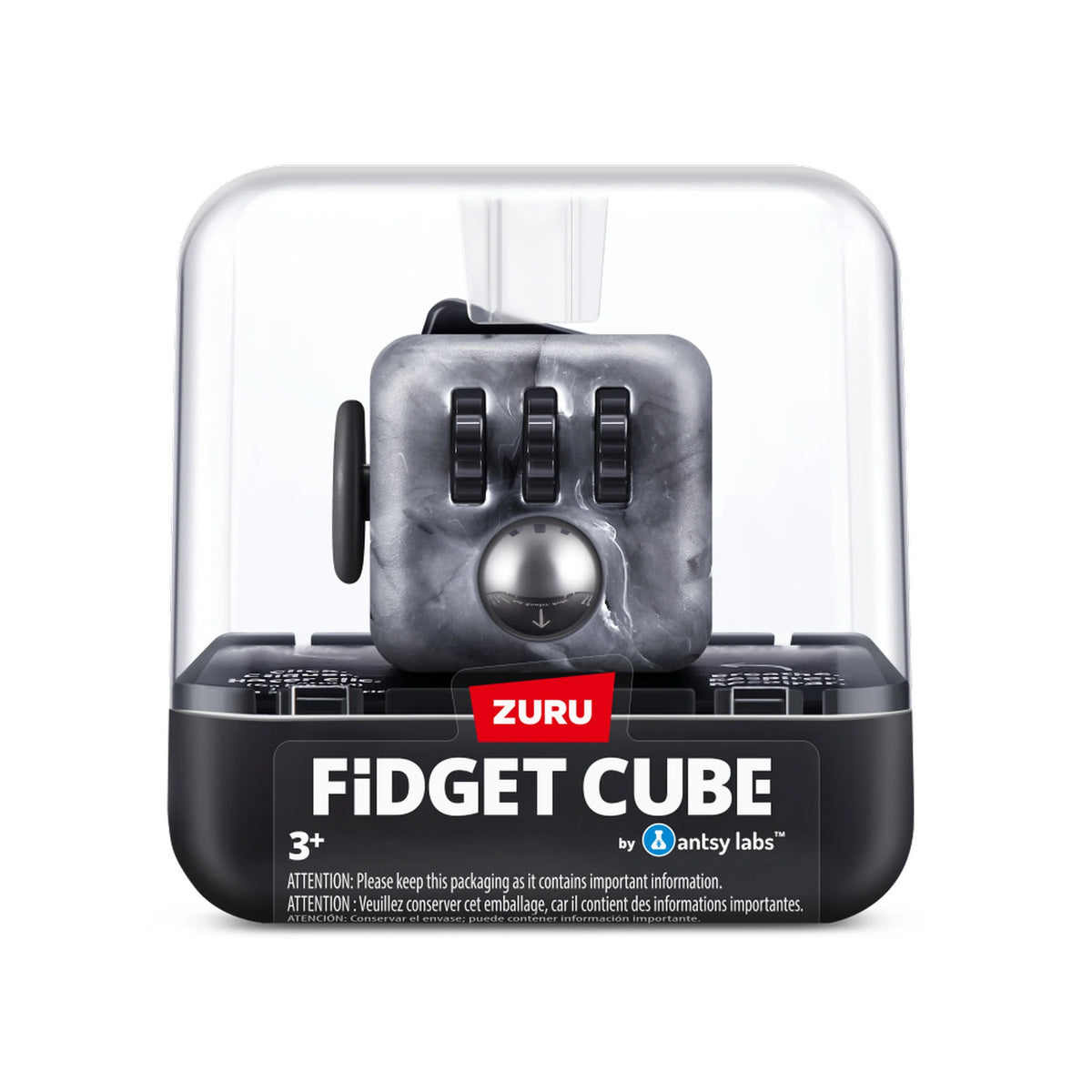 Zuru Fidget Cube Marble in Clear Case Assorted