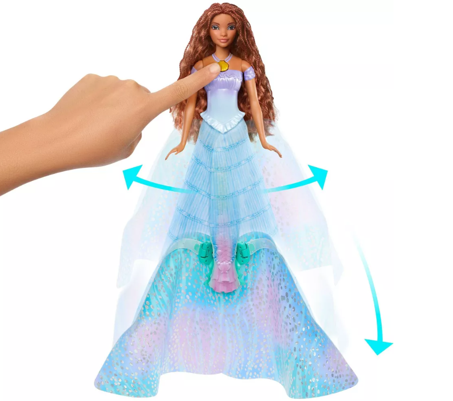 Disney The Little Mermaid Ariel Transforming Doll