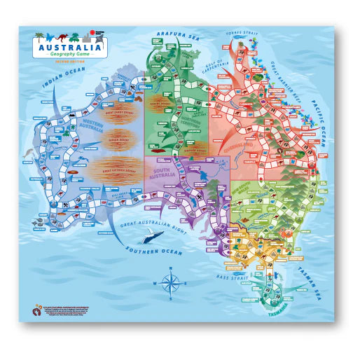 Australian Geography Game 2nd Edition