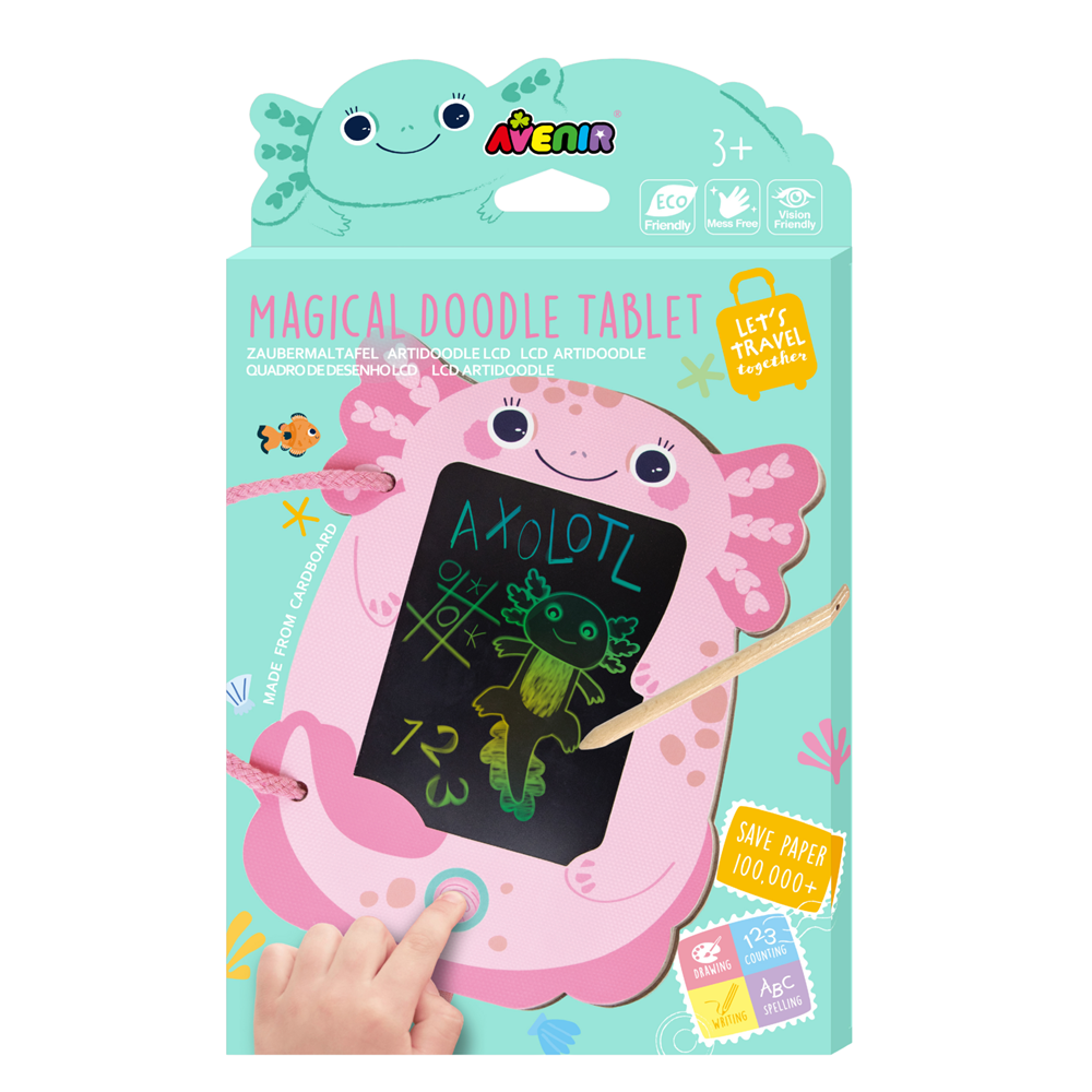 Avenir LCD Artidoodle Board- Axolotl