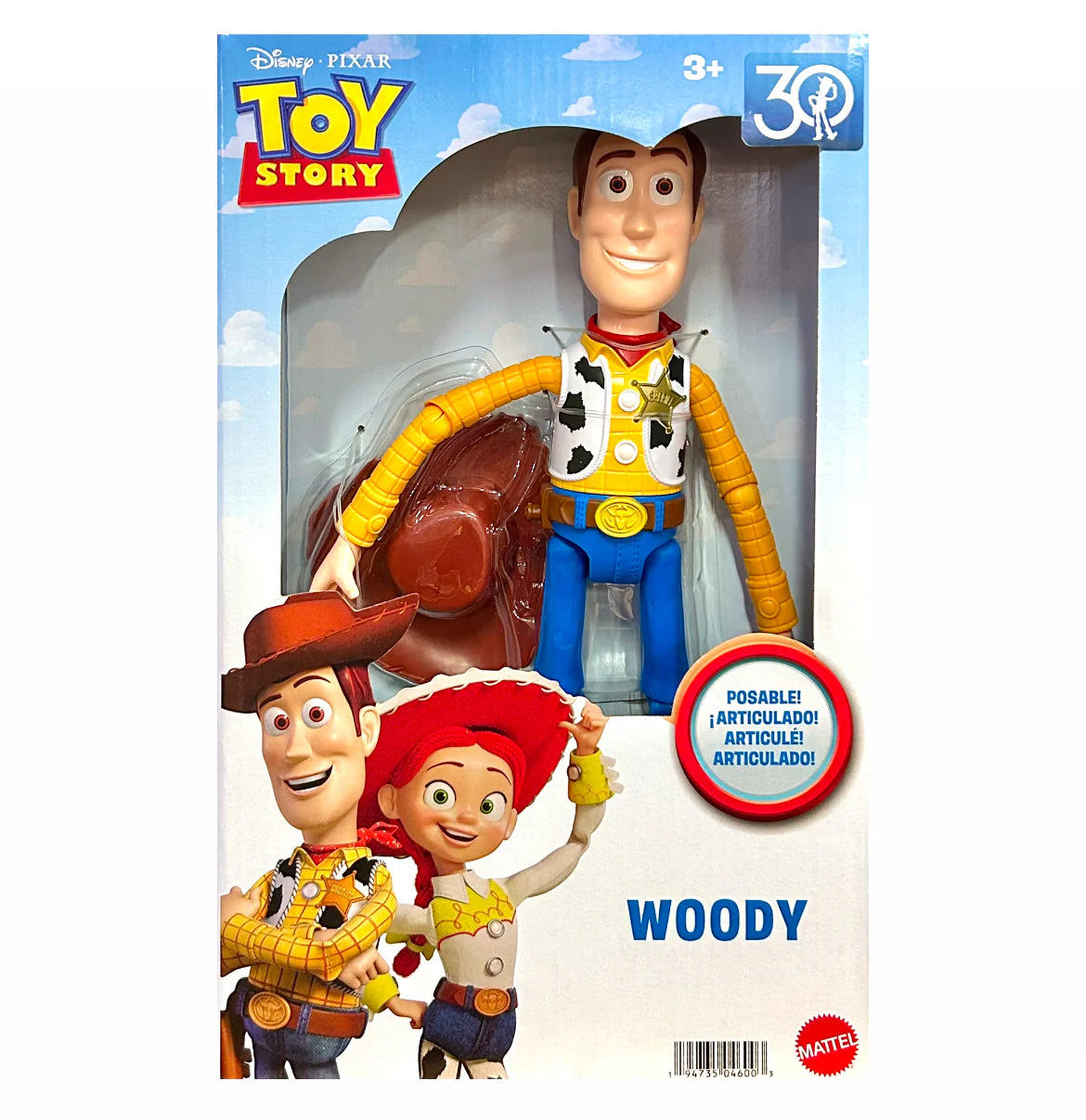 Toy Story Pixar Woody Large Scale Posable Figure