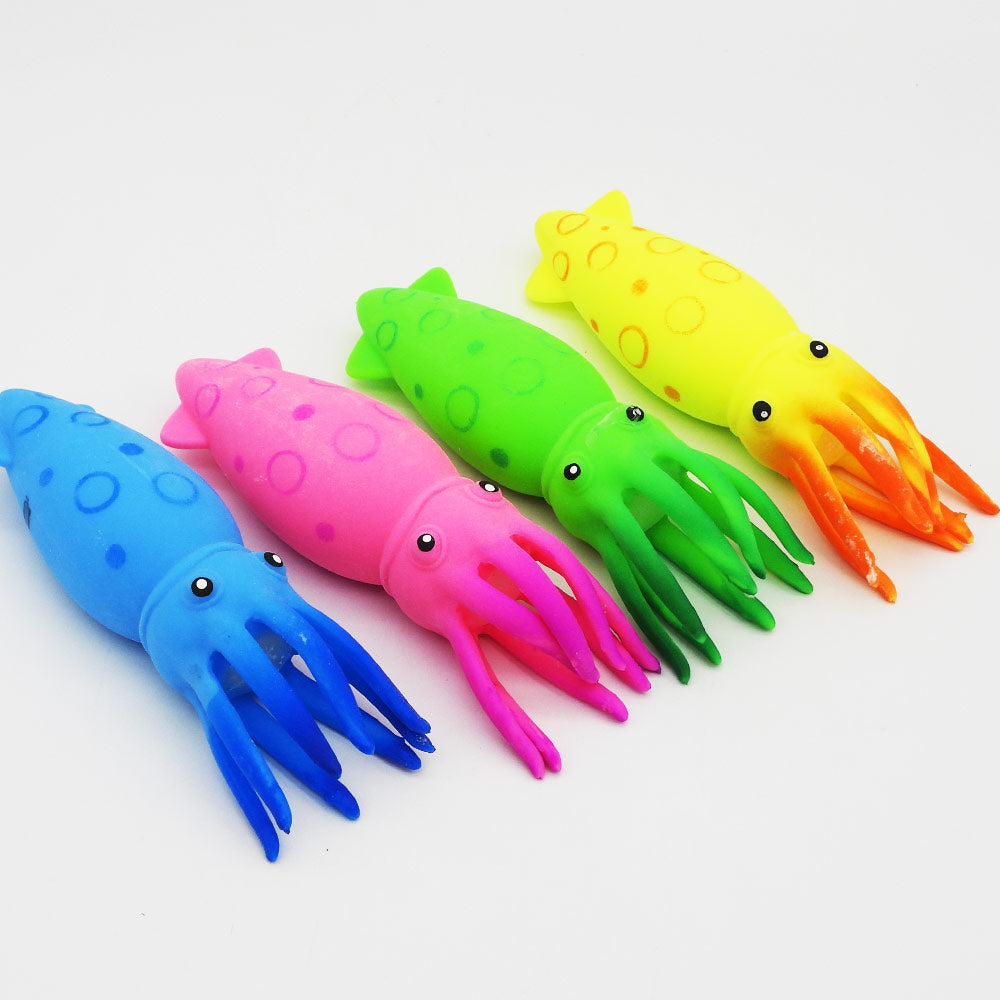 Squeeze Squid 15.5cm Assorted
