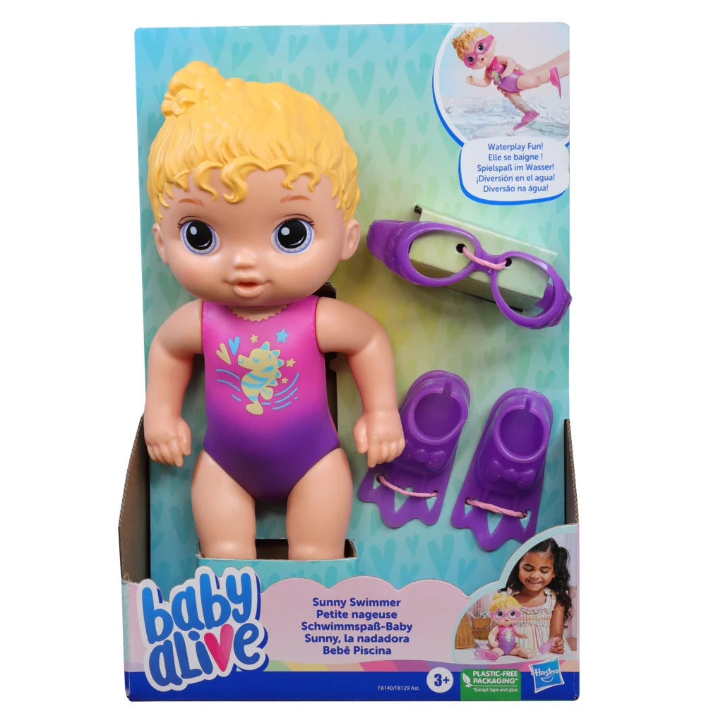 Baby Alive Sunny Swimmer Blonde Hair