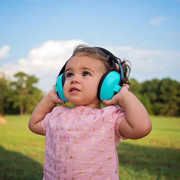 Baby Banz Mini Earmuffs Lagoon Blue (Aqua) Age 3Months+