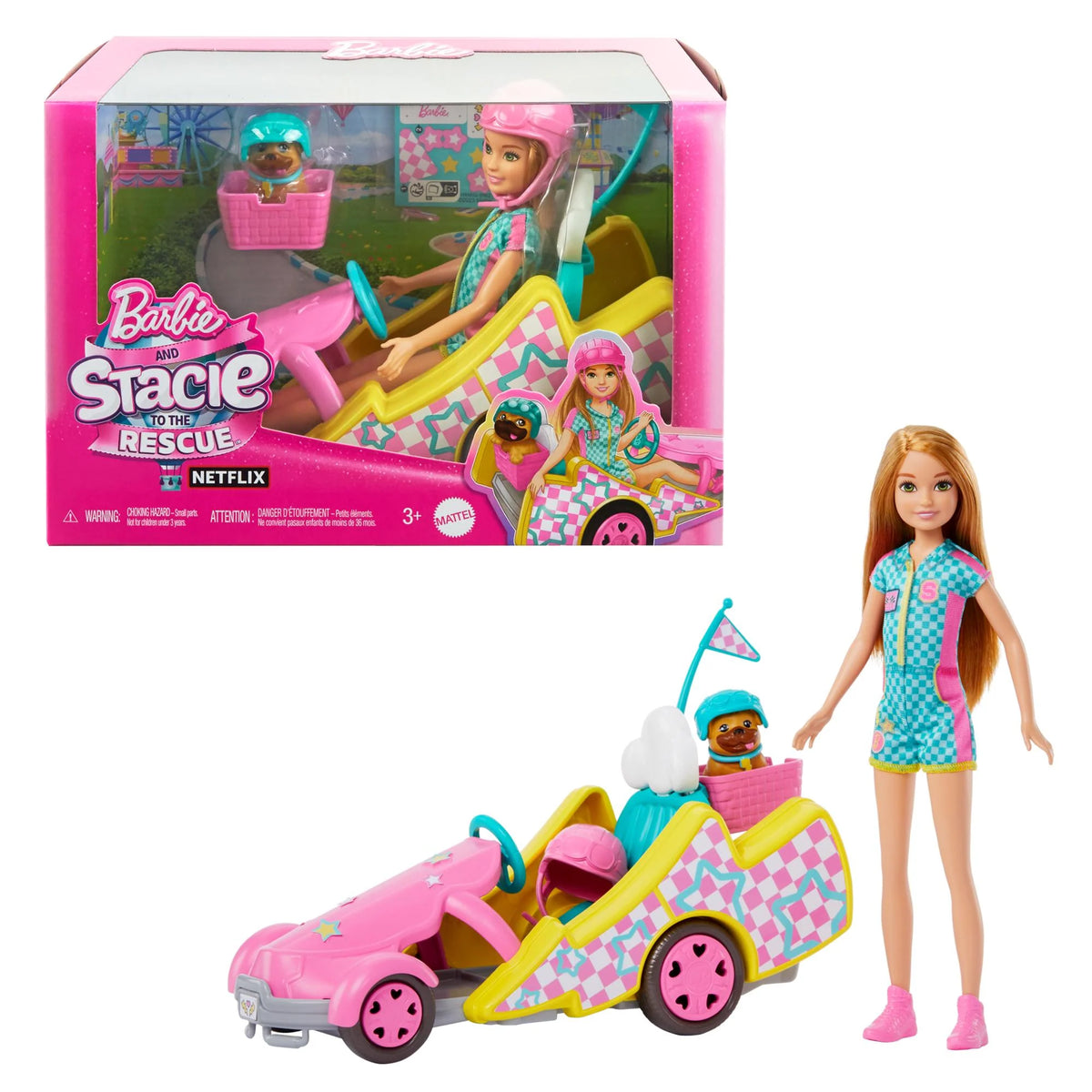 Barbie and Stacie To The Rescue Doll and Go Kart