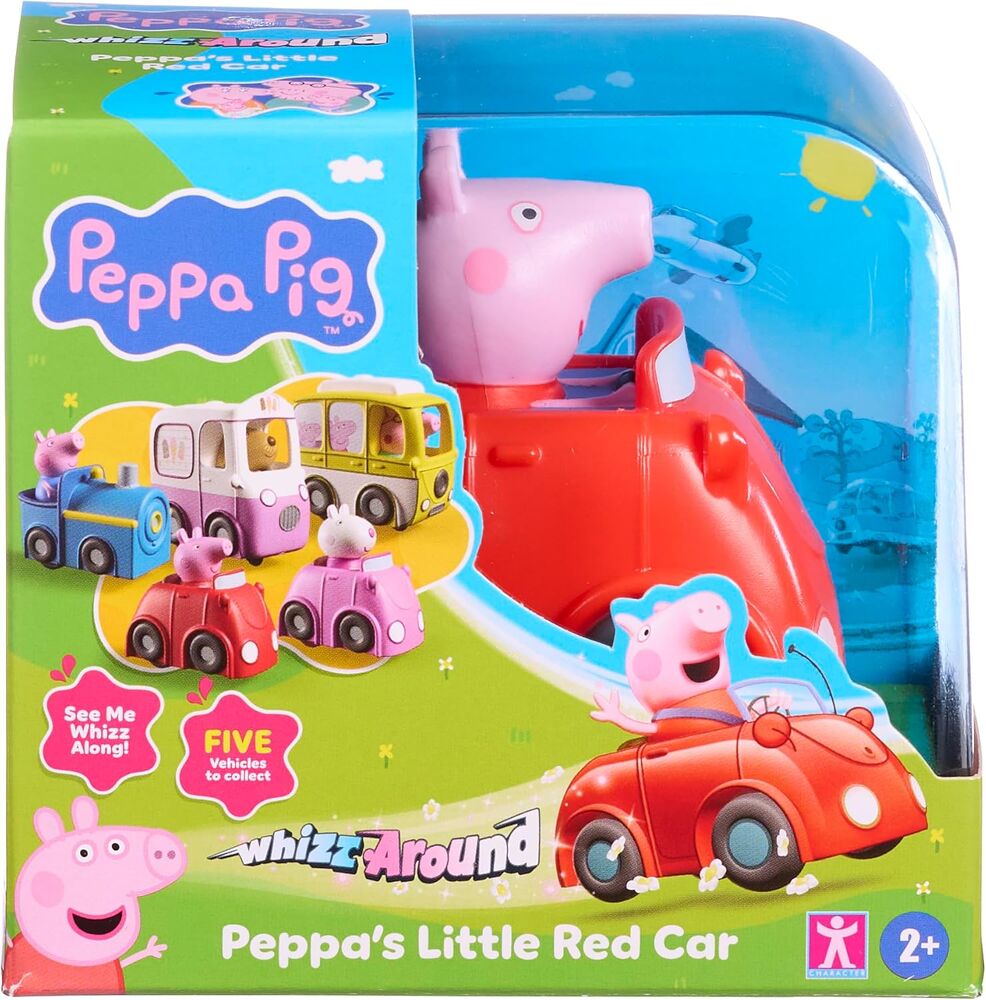 Peppa pig Whizz Around Little Vehicles - Peppa's Little Red Car req 1 x AAA battery