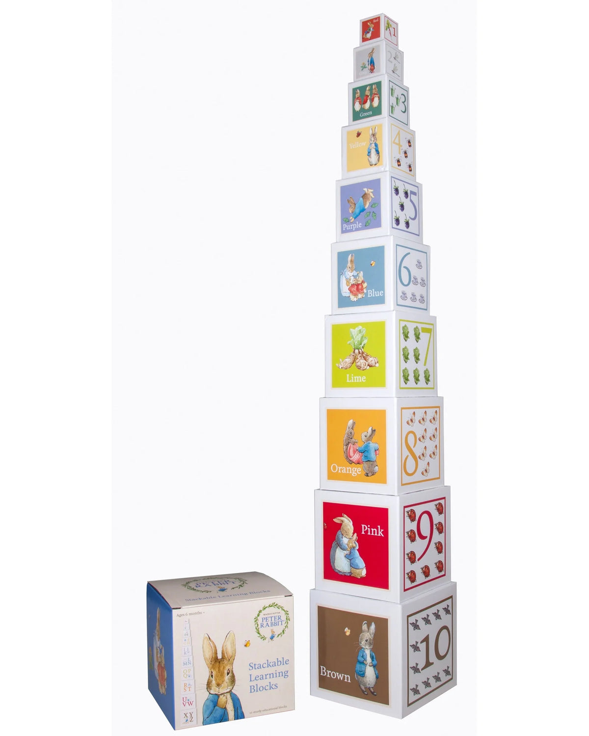 Beatrix Potter Peter Rabbit Stackable Learning Blocks