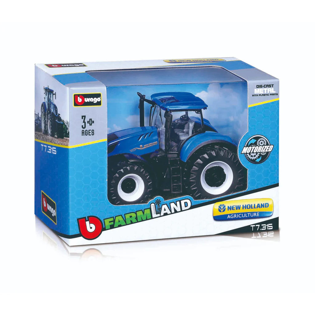 Burago 10cm Assorted Tractor