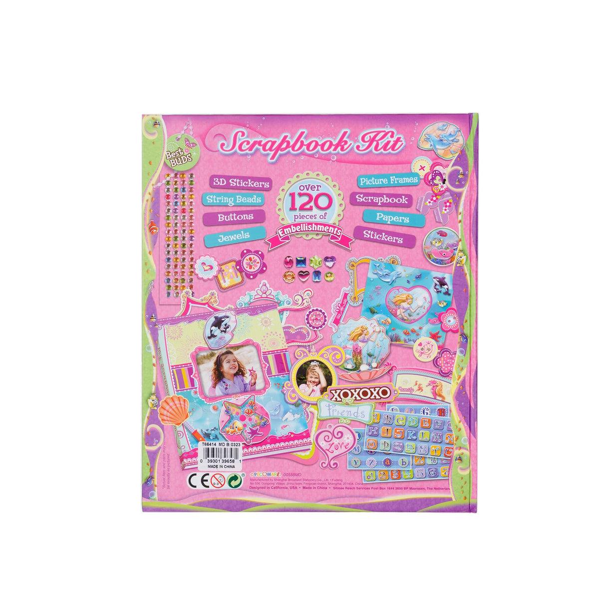 Scrapbook Kit Make Your Own Mermaid Design