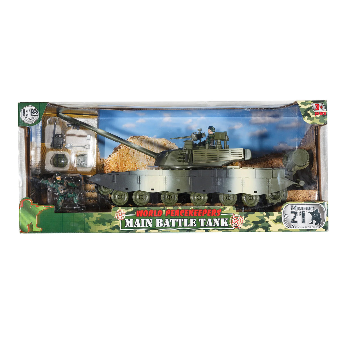 World Peacekeepers 1/18 Main Battle Tank