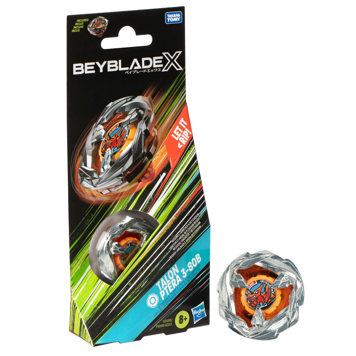 Beyblade X Single Top: Talon Ptera 3-80B