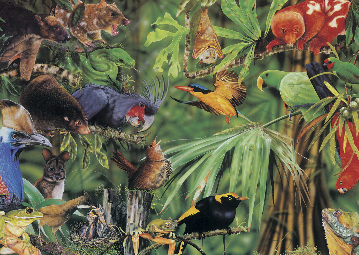 Blue Opal Wild Australia Magical Rainforest 150pc