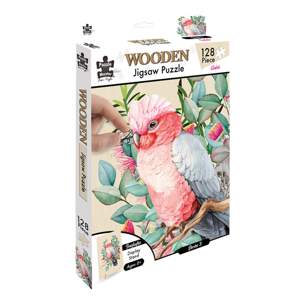 Puzzle Master Wooden Jigsaw 129pc Galah