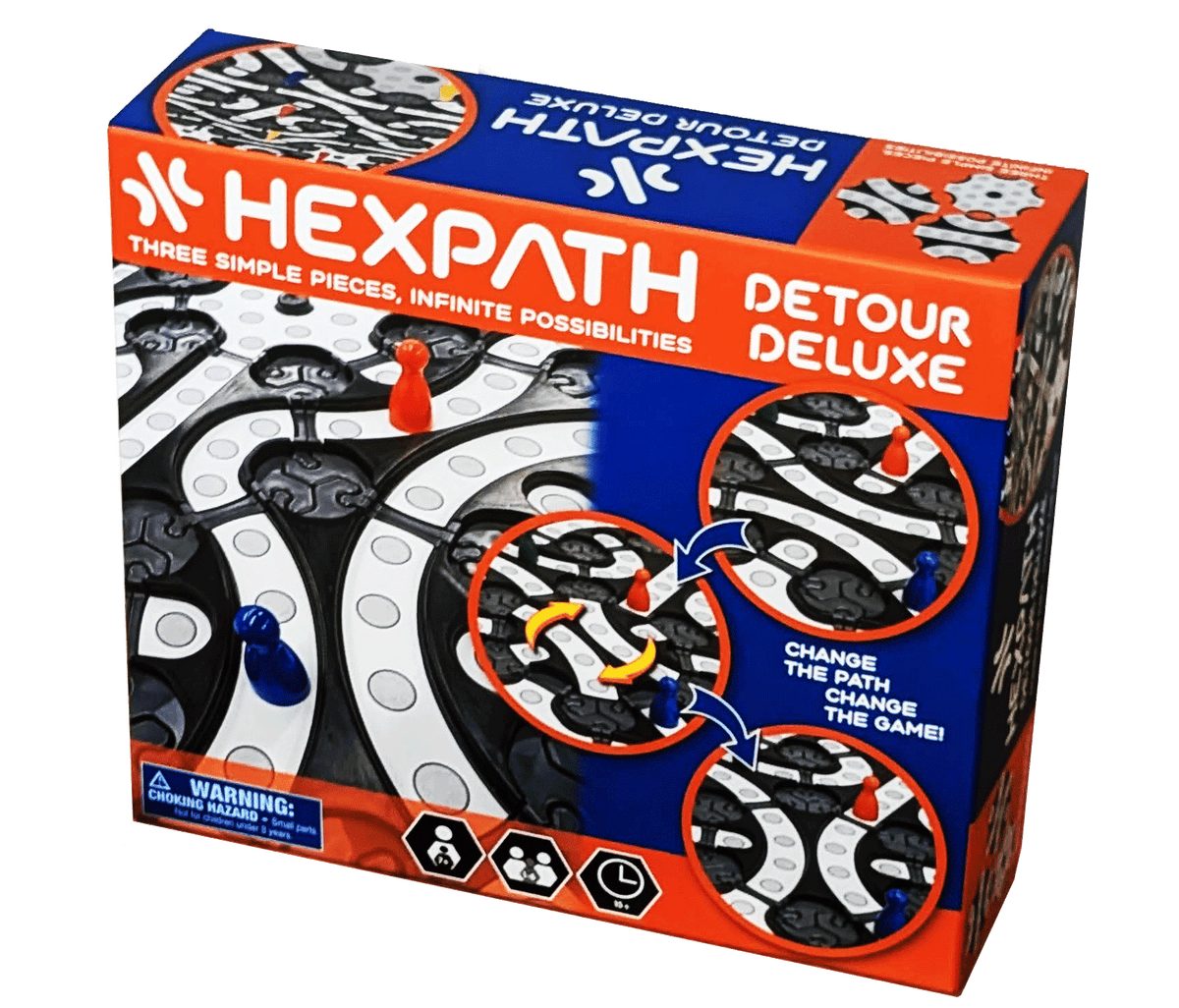Hexpath Detour Deluxe Strategy Board Game Set